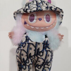 Labubu luxury Overall Clothes Set #27